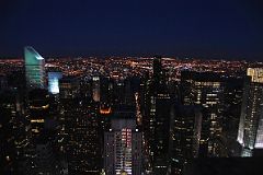 New York City Top Of The Rock 21 After Sunset East Buildings, Citigroup Center, Trump World Tower.jpg
